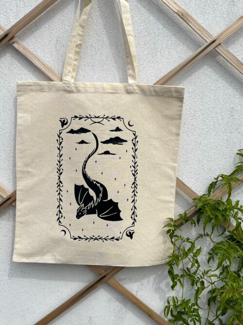 Tote bag dragon