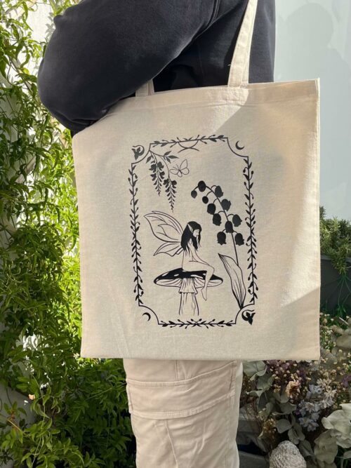 Tote bag fairy